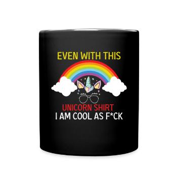 Drôle sarcastique - Mug uni - noir - Devant