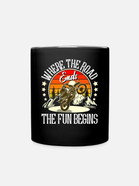 Motocross - Mug uni - noir