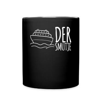 Der Smutje - Tasse einfarbig - Schwarz - Vorne