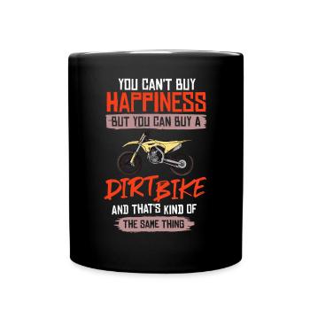 Dirt Bike Motocross Électrique Riding MX Rider - Mug uni - noir - Devant