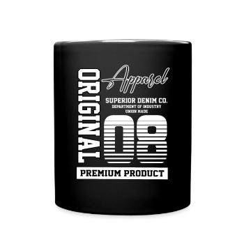 2008 Vintage Birthday Vintage Gift Retro - Full Colour Mug - black - Front