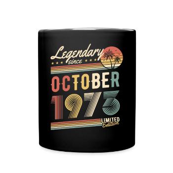 Legendary Since October 1973 Limited Edition - Tasse einfarbig - Schwarz - Vorne