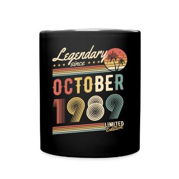 Legendary Since October 1989 Limited Edition - Tasse einfarbig - Schwarz - Vorne