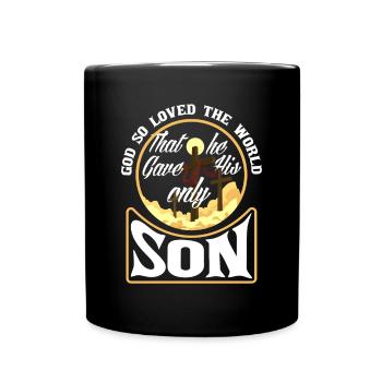 Jésus-Christ Christ Religion Religieux - Mug uni - noir - Devant