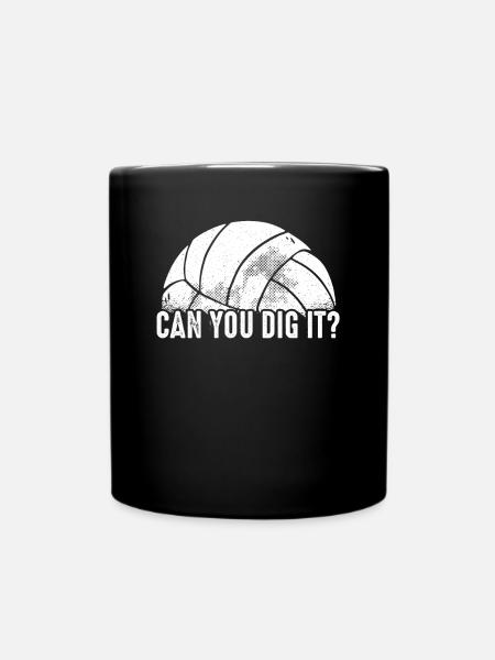 Kannst Du Es schagen - Tasse einfarbig - Schwarz