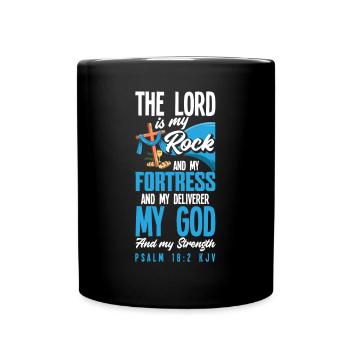 Jesus Christ Christ Religion Religious - Full Colour Mug - black - Front