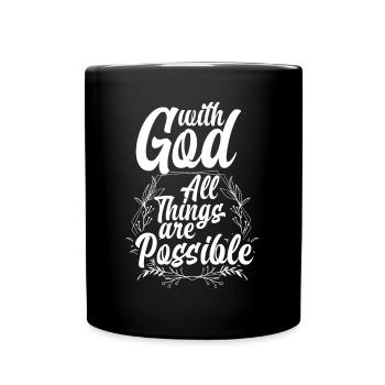 Jésus-Christ-Christ Religion Religieuse - Mug uni - noir - Devant