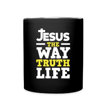 Jésus-Christ Christ Religion Religieux - Mug uni - noir - Devant