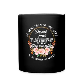 Jesus Christ Christ Religion Religious - Full Colour Mug - black - Front