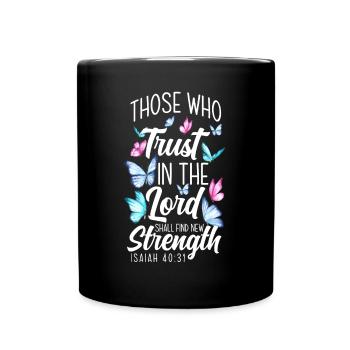 Jesus Christ Christ Religion Religious - Full Colour Mug - black - Front