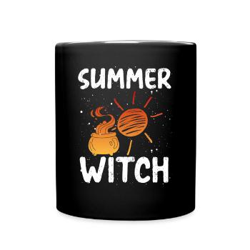 Summer Witch - Full Colour Mug - black - Front