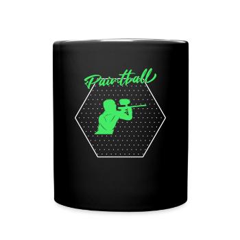 Paintball - Mug uni - noir - Devant