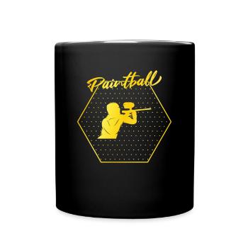 Paintball - Full Colour Mug - black - Front