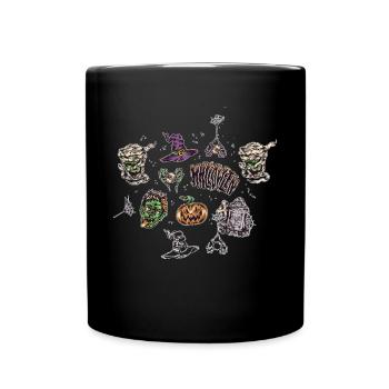 Halloween Core Aesthetic Shirt Gift - Full Colour Mug - black - Front