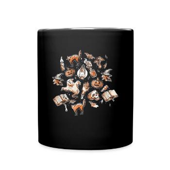 Halloween Core Aesthetic Shirt Geschenk - Tasse einfarbig - Schwarz - Vorne