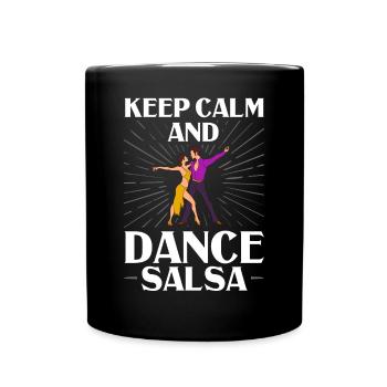 Salsa Dance Music Course Débutant Entraînement Danseur - Mug uni - noir - Devant