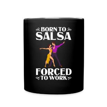 Salsa Dance Music Course Débutant Entraînement Danseur - Mug uni - noir - Devant