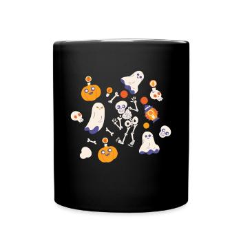 Halloween Core Aesthetic Shirt Geschenk - Tasse einfarbig - Schwarz - Vorne