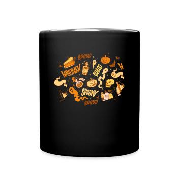 Halloween Core Aesthetic Shirt Geschenk - Tasse einfarbig - Schwarz - Vorne