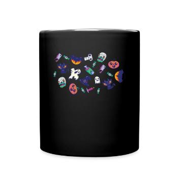 Halloween Core Aesthetic Shirt Geschenk - Tasse einfarbig - Schwarz - Vorne