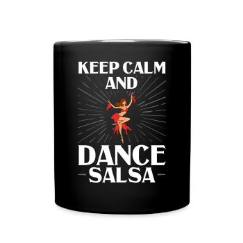 Salsa Dance Music Course Débutant Entraînement Danseur - Mug uni - noir - Devant