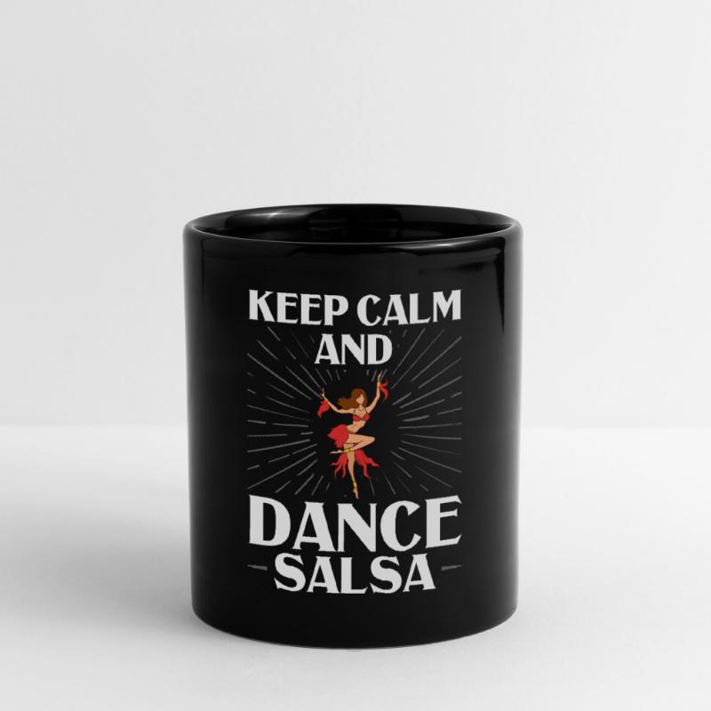 Salsa Dance Music Course Beginner Workout Dancer Full Colour Mug