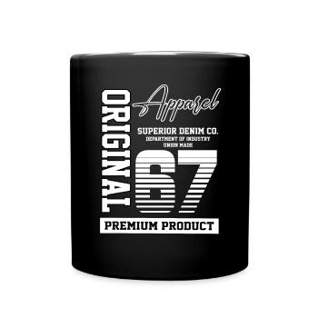 1967 Vintage Anniversaire Vintage Cadeau Rétro - Mug uni - noir - Devant