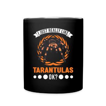 J’aime vraiment Tarantulas ok Tarantula - Mug uni - noir - Devant