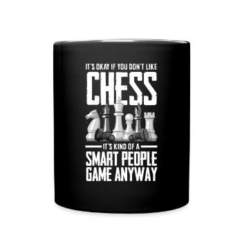Funny Chess Player Chess Player Gift - Full Colour Mug - black - Front