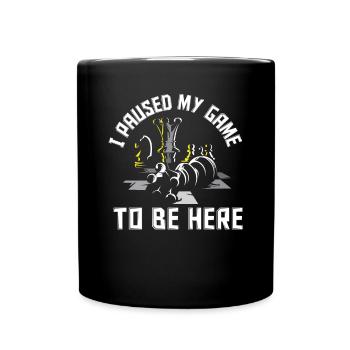 Drôle de joueur d’échecs Cadeau de joueur d’échecs - Mug uni - noir - Devant