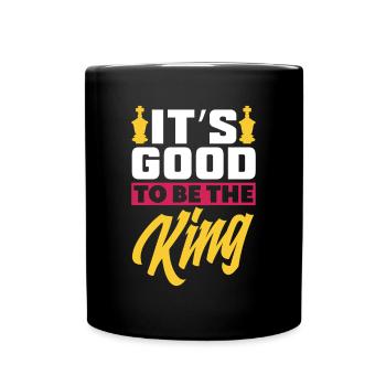 Drôle de joueur d’échecs Cadeau de joueur d’échecs - Mug uni - noir - Devant
