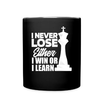 Funny Chess Player Chess Player Gift - Full Colour Mug - black - Front