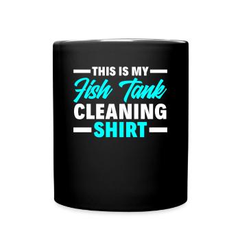 Funny Aquarist Aquarist Aquarium Gift - Full Colour Mug - black - Front