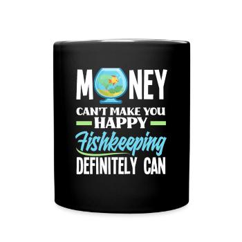 Funny Aquarist Aquarist Aquarium Gift - Full Colour Mug - black - Front