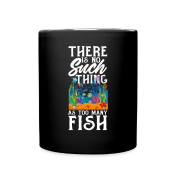 Funny Aquarist Aquarist Aquarium Gift - Full Colour Mug - black - Front