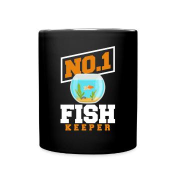Funny Aquarist Aquarist Aquarium Gift - Full Colour Mug - black - Front