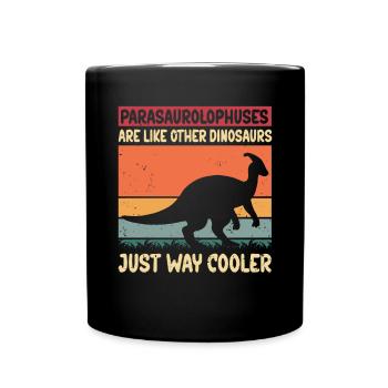 Parasaurolophus Dinos Dinosaure Cadeau - Mug uni - noir - Devant