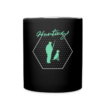 Hunt - Full Colour Mug - black - Front