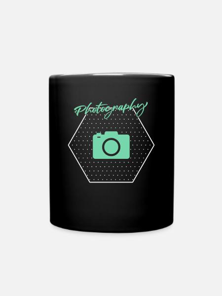 Fotografie - Tasse einfarbig - Schwarz