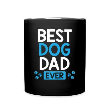 Bester Hundevater Aller Zeiten - Tasse einfarbig - Schwarz - Vorne