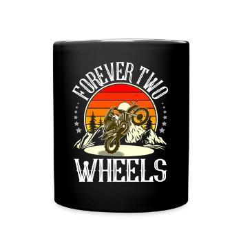 Motocross - Full Colour Mug - black - Front