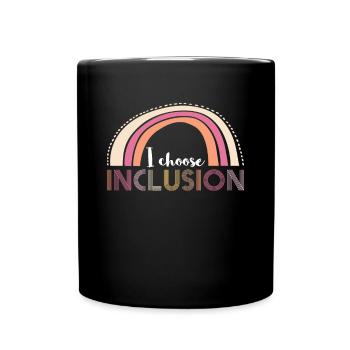 Je choisis Inclusion Autism Shirt Cadeau - Mug uni - noir - Devant