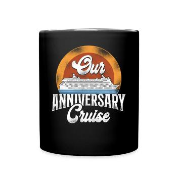 Croisière Vacances Mari Femme - Mug uni - noir - Devant