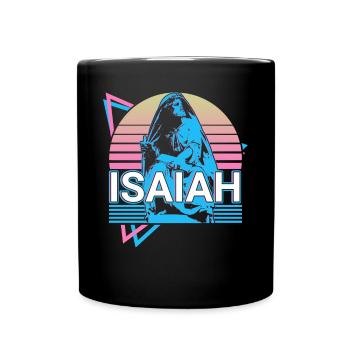 Isaiah Israelite Prophet Jew Jew - Full Colour Mug - black - Front