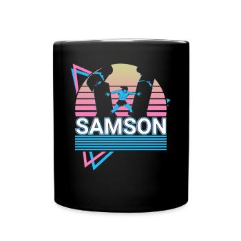 Samson Guerrier Israélite Anciens Israélites - Mug uni - noir - Devant