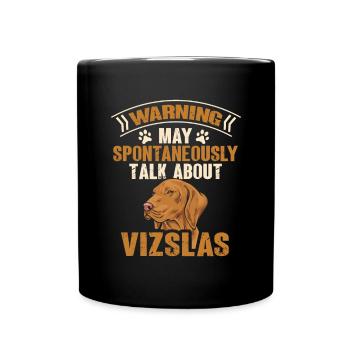 Vizsla Chien Hongrois Vizsla - Mug uni - noir - Devant