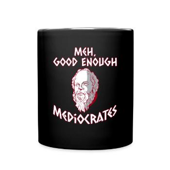 Mythologie grecque Dieu grec ancien - Mug uni - noir - Devant