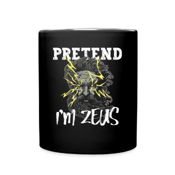 Zeus Mythologie grecque Antiquité Dieu - Mug uni - noir - Devant