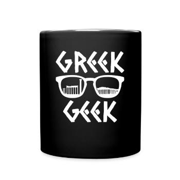 Mythologie grecque Dieu grec ancien - Mug uni - noir - Devant