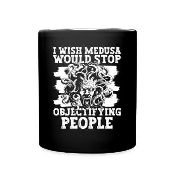 Mythologie grecque Dieu grec ancien - Mug uni - noir - Devant
